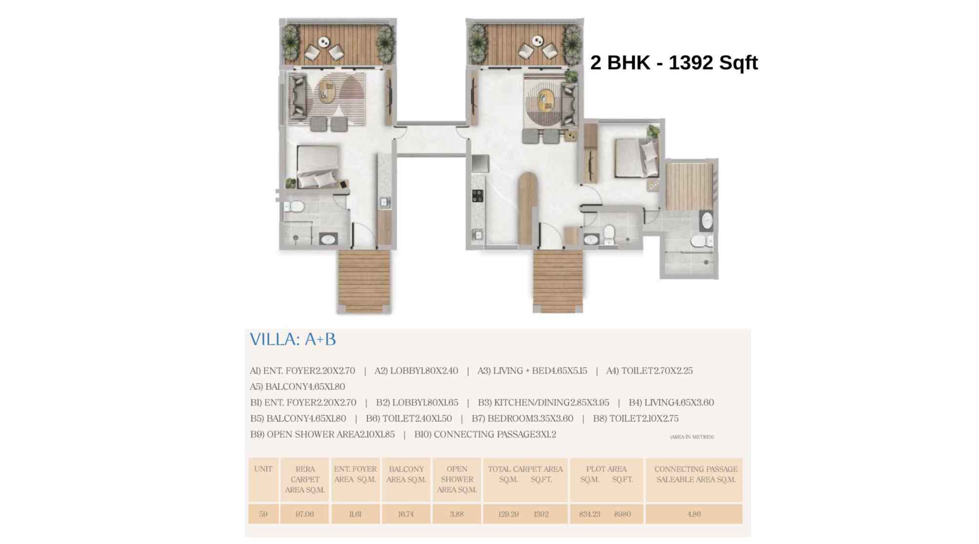 Paranjape-Shrivega-Floor-Plan-Jodi-Villa-A-B-2-BHK-1392-Sqft